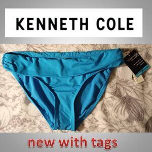 NWT Kenneth Cole bikini swim suit swimsuit bottoms TUMMY TONER size medium